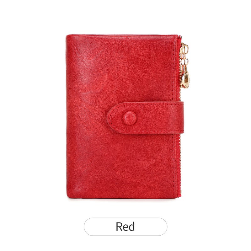 3-Fold Dual-Zip Women's Wallet Photo Printing - Image 5