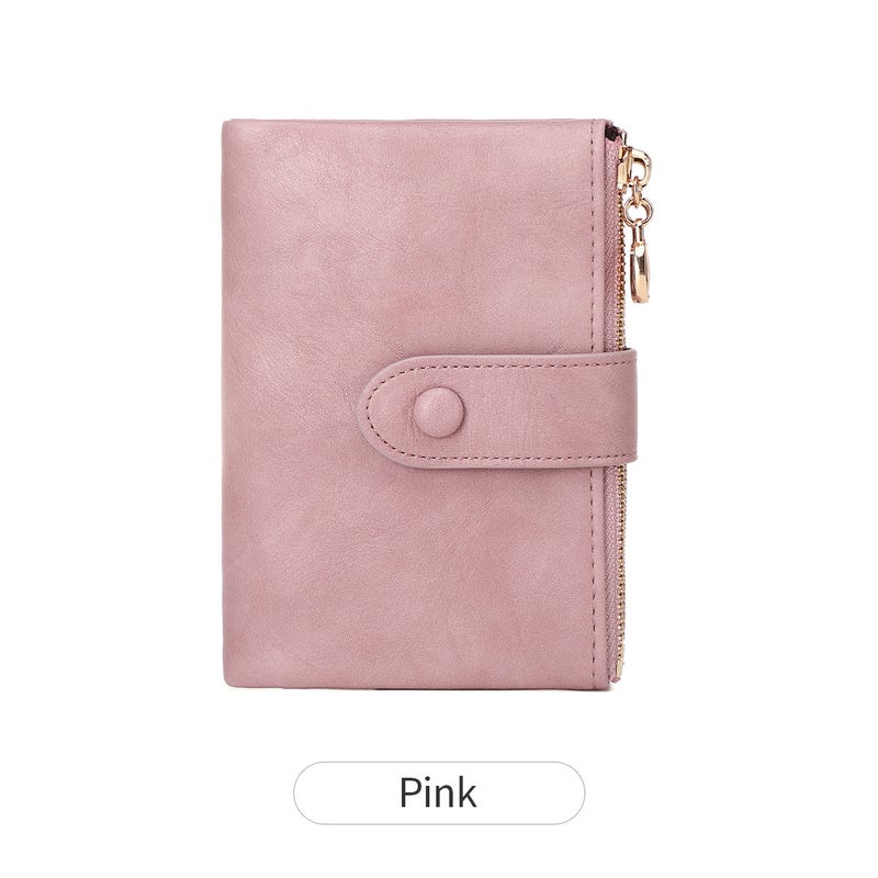 3-Fold Dual-Zip Women's Wallet Photo Printing - Image 3