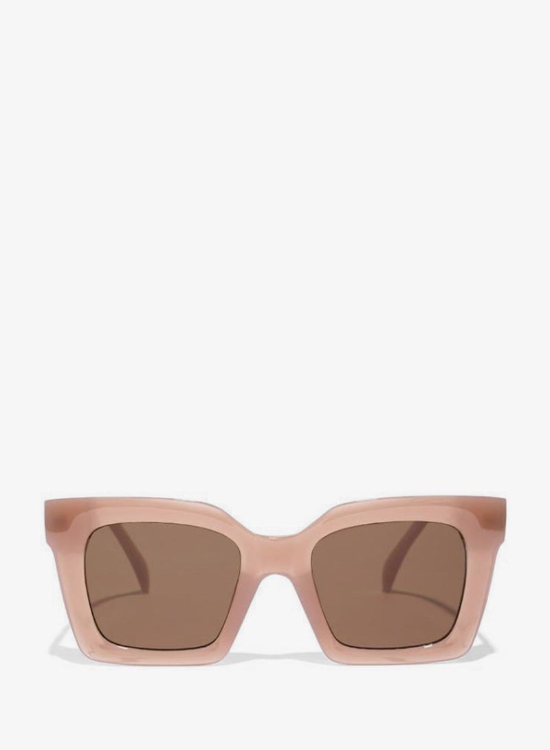 Blackout Women's TESSERA Sunglasses - Lens Size: 51 mm - Beige - Image 1