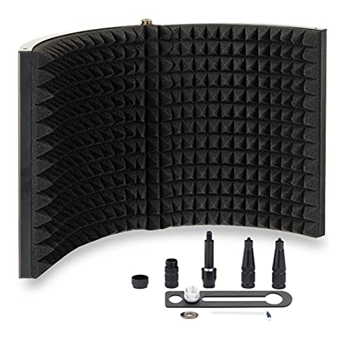 AUPHONIX PRO Isolation Shield - Microphone Reflection Filter for Recording - Mic Studio Equipment - Image 1