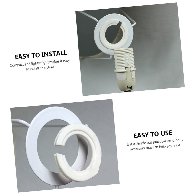 10pcs Professional Lamp Shade Rings Simple Design For Lampshade Conversion - Image 3
