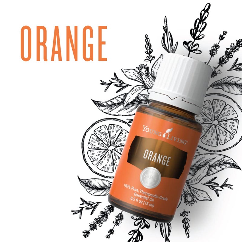 Young Living Orange Essential Oil 15ml - Brighten Your Space with an Uplifting Citrus Aroma - Cleanse, Refresh, and Promote Wellness - Premium Young Living - Image 3