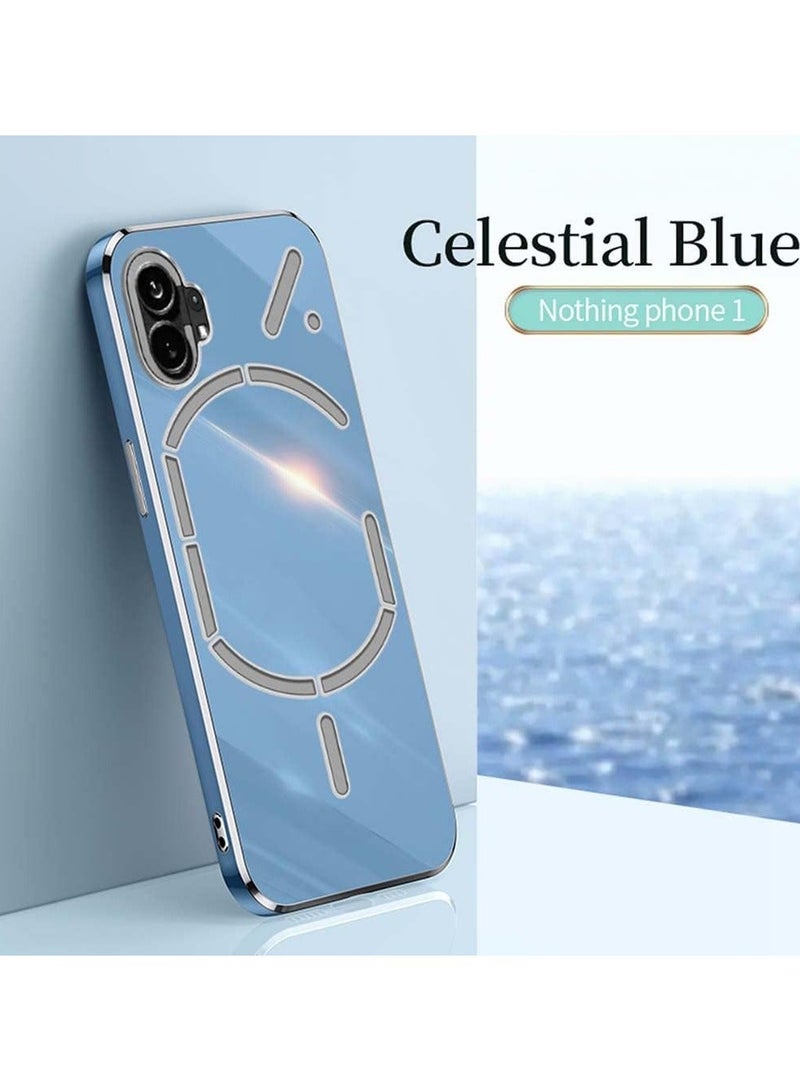 Arabest Nothing phone 1 case, Ultra Thin Premium TPU Bumper Shockproof Soft Cover Electroplating Phnom Penh Design Silicone Skin Slim Case - Image 1