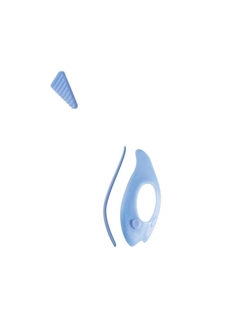 Bauerfeind باورفايند - جينوترين P3 - دعامة الركبة للركبة - لعلاج عدم انتظام الرضفة - الركبة اليمنى - الحجم 5 - اللون التيتانيوم - Image 4