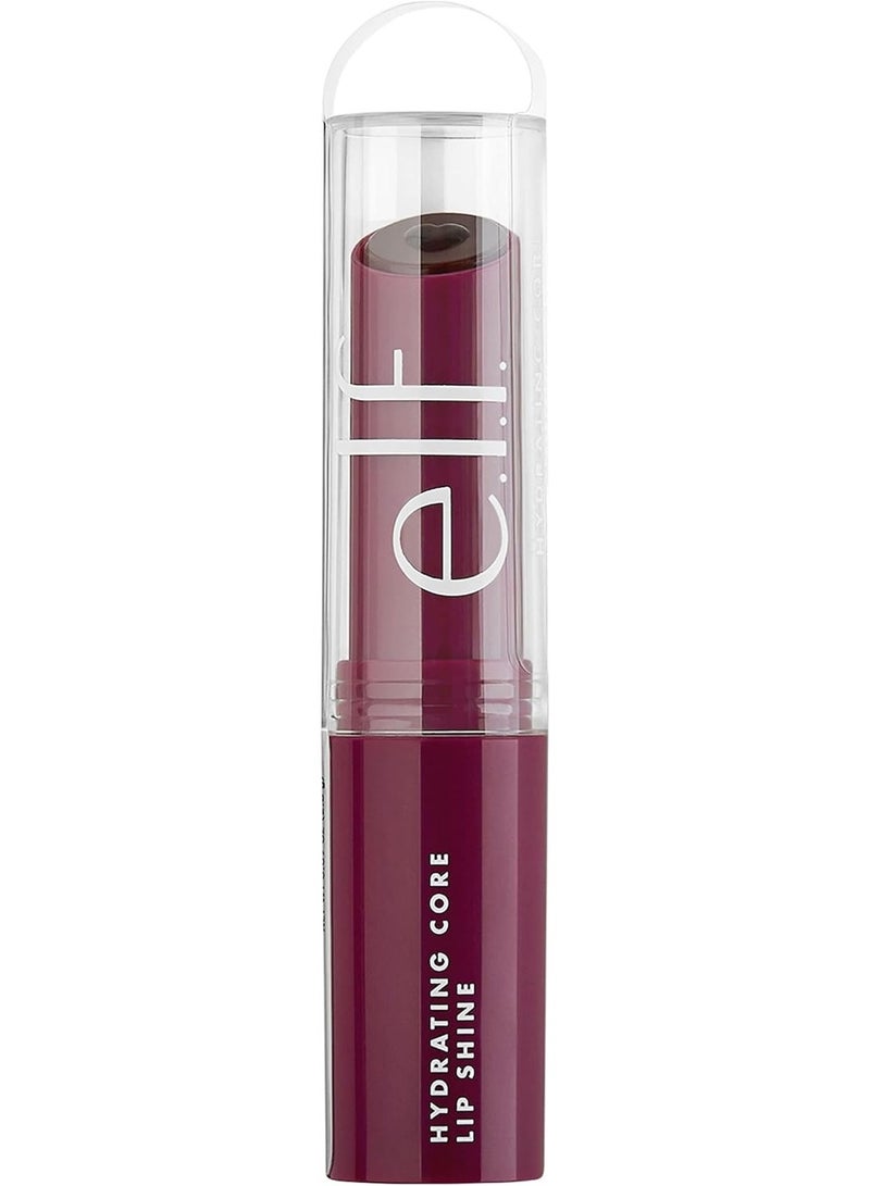 elf Cosmetics Hydrating Core Lip Shine, Conditioning & Nourishing Lip Balm, Sheer Colour Tinted Chapstick, Ecstatic, 0.09 Oz, 1 Count (Pack of 1) - Image 3
