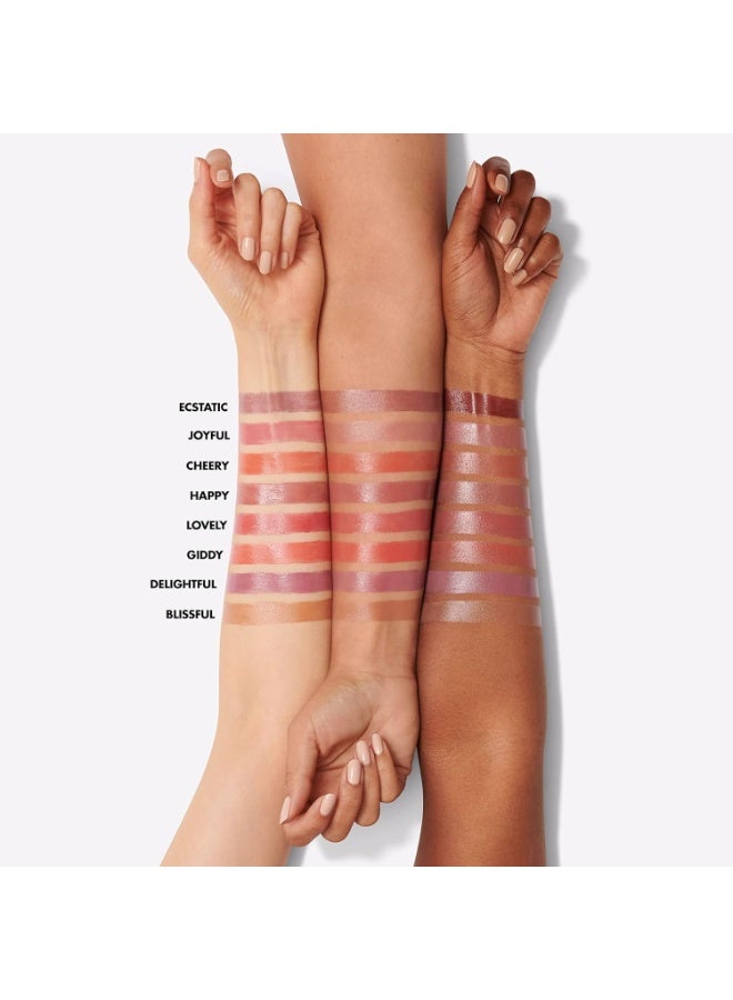 elf Cosmetics Hydrating Core Lip Shine, Conditioning & Nourishing Lip Balm, Sheer Colour Tinted Chapstick, Ecstatic, 0.09 Oz, 1 Count (Pack of 1) - Image 4