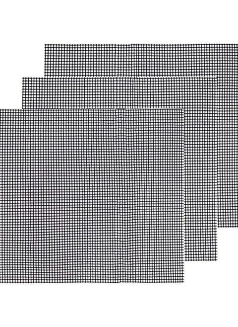 40*33CM Reusable Non Stick Black Grill Mat