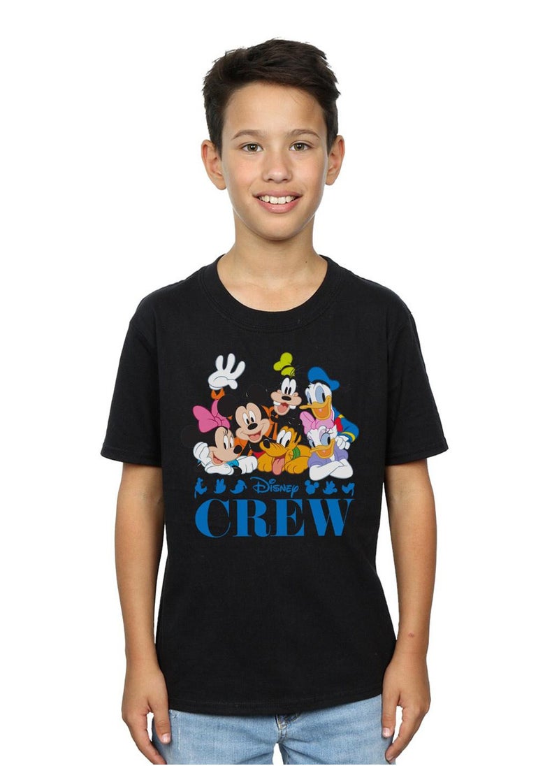 Disney Disney Boys Mickey Mouse Disney Friends T-Shirt - Black  - Image 2