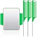 WILLBOND Magnetic Gel Wrist Band for Braiding Hair Magnetic Bobby Pin Holder Wrist Sewing Pincushion with 3 Pcs Stainless Steel Pintail Comb for Hair Clips(Green) - Image 2
