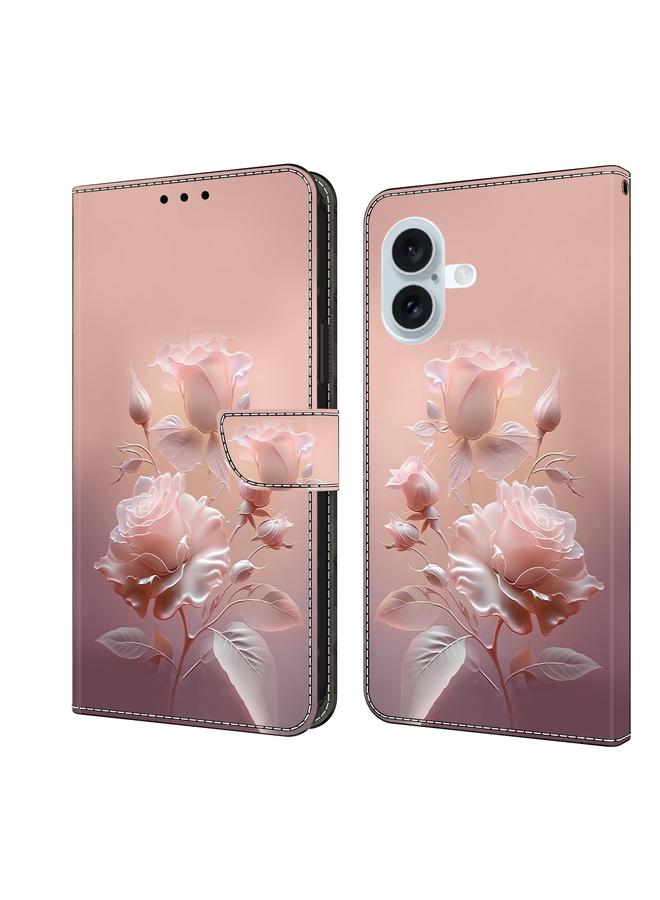 S-TOP Case For iPhone 16 Fresh Painted Leather Phone Case - Image 1