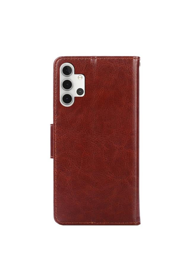 S-TOP Case For Samsung Galaxy A32 4G Crystal Texture Horizontal Flip Leather Case with Holder & Card Slots & Wallet - Image 3