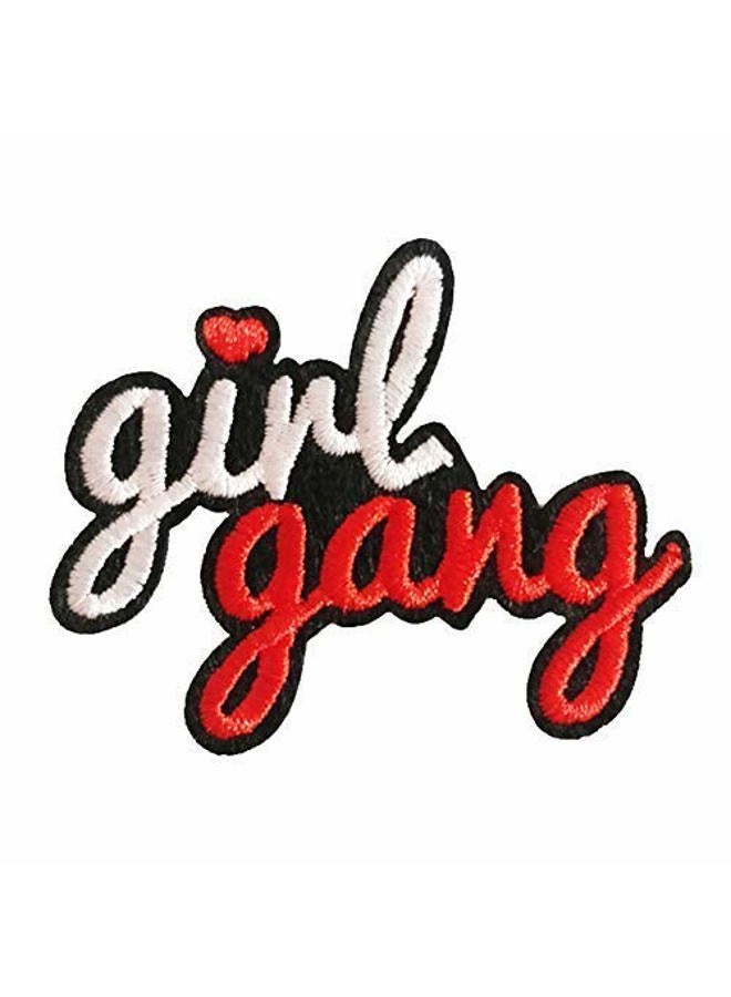 ZOOPOLR 4 Pcs Girl Gang Delicate Embroidered Patches, Embroidery Patches, Iron On Patches, Sew On Applique Patch,Cool Patches for Men, Women, Boys, Girls, Kids - Image 1