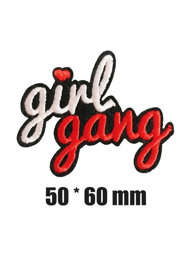 ZOOPOLR 4 Pcs Girl Gang Delicate Embroidered Patches, Embroidery Patches, Iron On Patches, Sew On Applique Patch,Cool Patches for Men, Women, Boys, Girls, Kids - Image 4