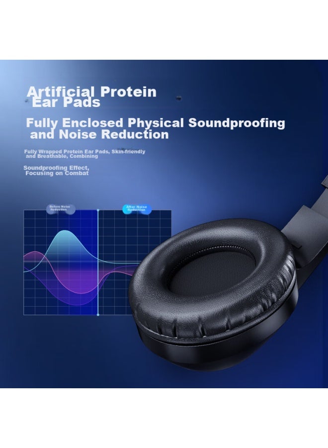 Hp Wired Headphones With Noise Cancellation, Stereo Surround Sound For Gaming, Study And Entertainment, Universal, With Microphone And Usb Interface - Image 4