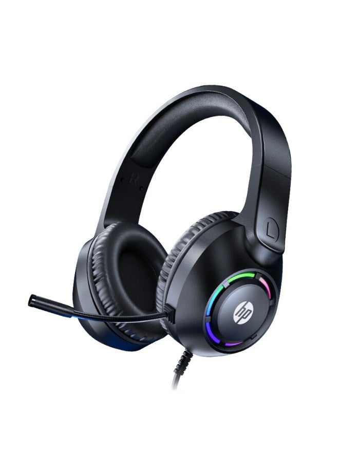 Hp Wired Headphones With Noise Cancellation, Stereo Surround Sound For Gaming, Study And Entertainment, Universal, With Microphone And Usb Interface - Image 5
