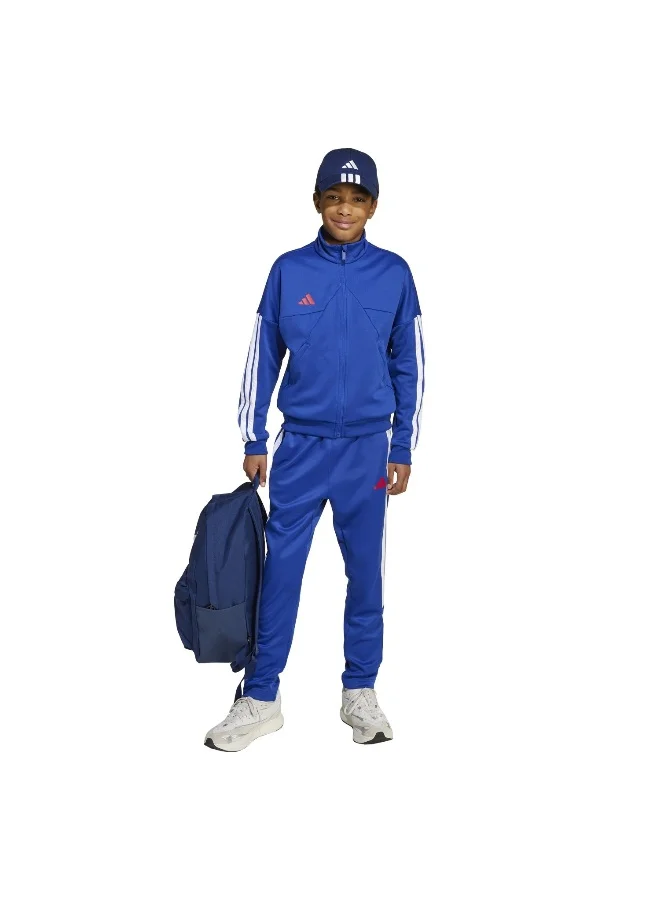adidas جاكيت تدريب أزرق للأولاد من - سنوات