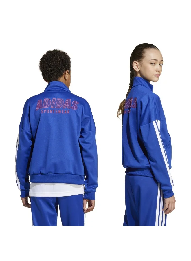 adidas جاكيت تدريب أزرق للأولاد من - سنوات