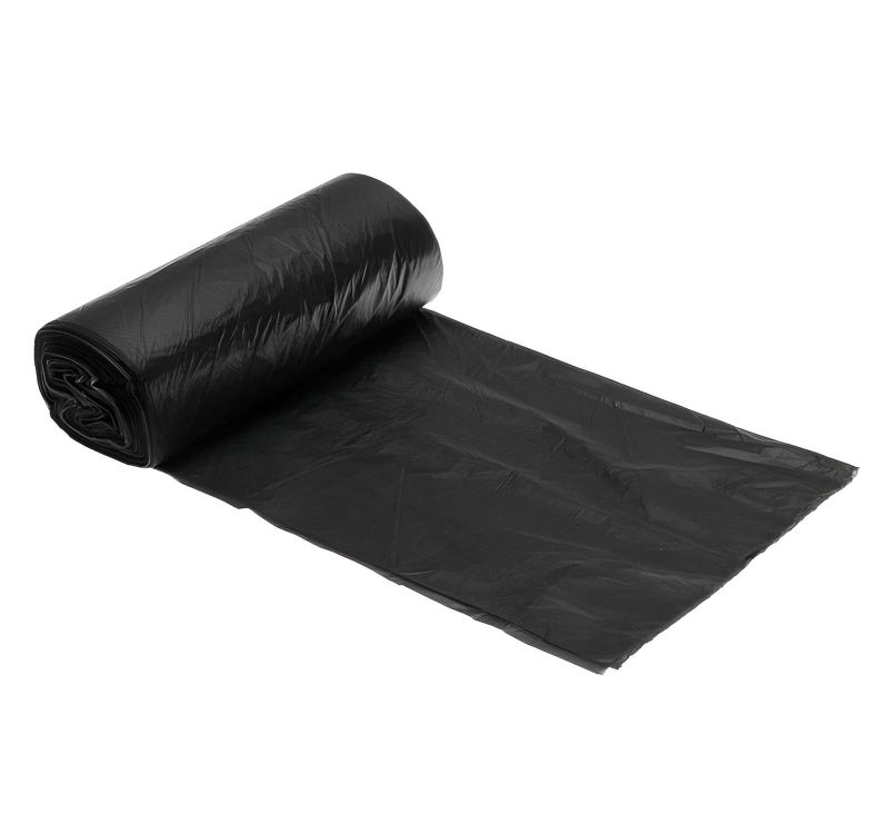 Heavy Duty Trash Bags - Extra-thick black waste bags on rolls, designed for heavy loads, puncture-resistant and odor-locking, perfect for home, commercial, and industrial disposal. - Image 3