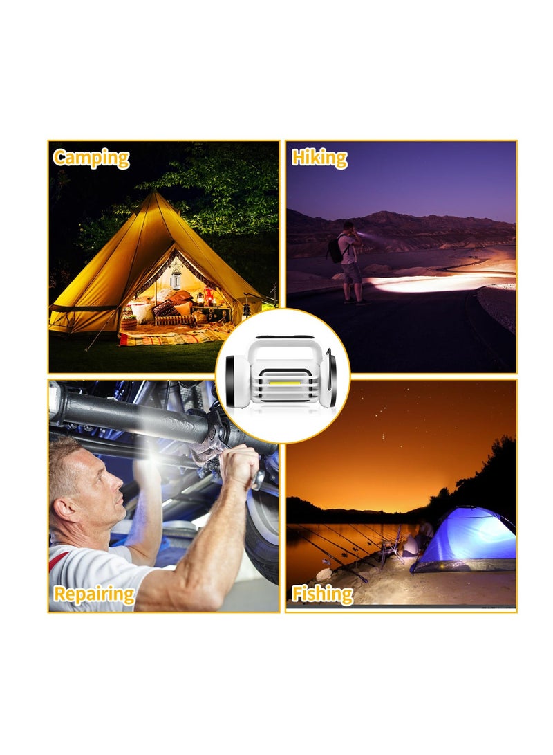 Flashlight Lantern for Camping, Super Bright 1000 Lumen Powerful LED Rechargeable Flashlights with 5 Light Modes, IPX6 Waterproof, Perfect for Power Outages, Hurricane Emergency, Hiking, Fishing - Image 5