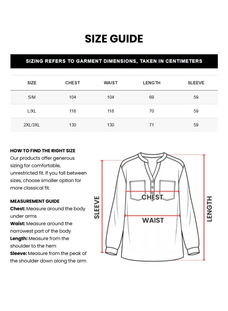 Just Nature Relaxed V-Neck Long Sleeve Top