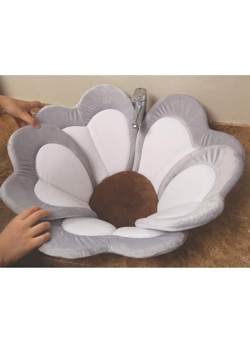 Blooming Lotus Baby Bath Seat Flower Shaped Comfortable Bathtub  - Image 2