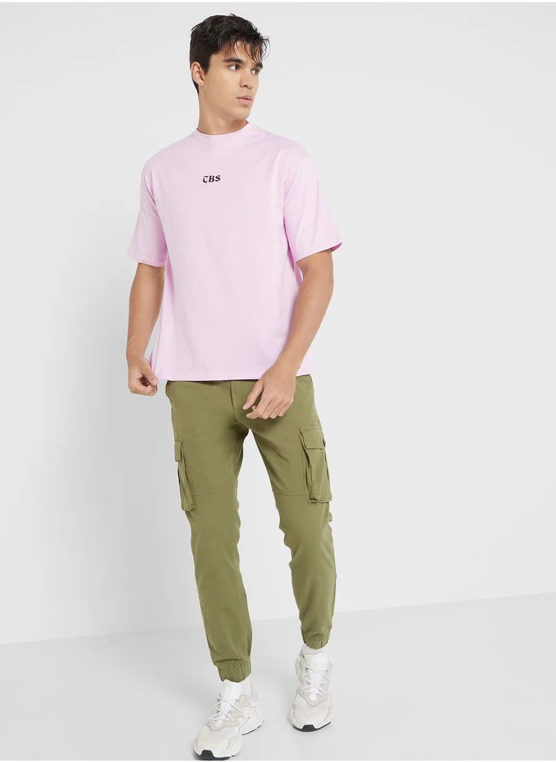 سفنتي فايف Men Comfort Slim Fit Cargos Joggers