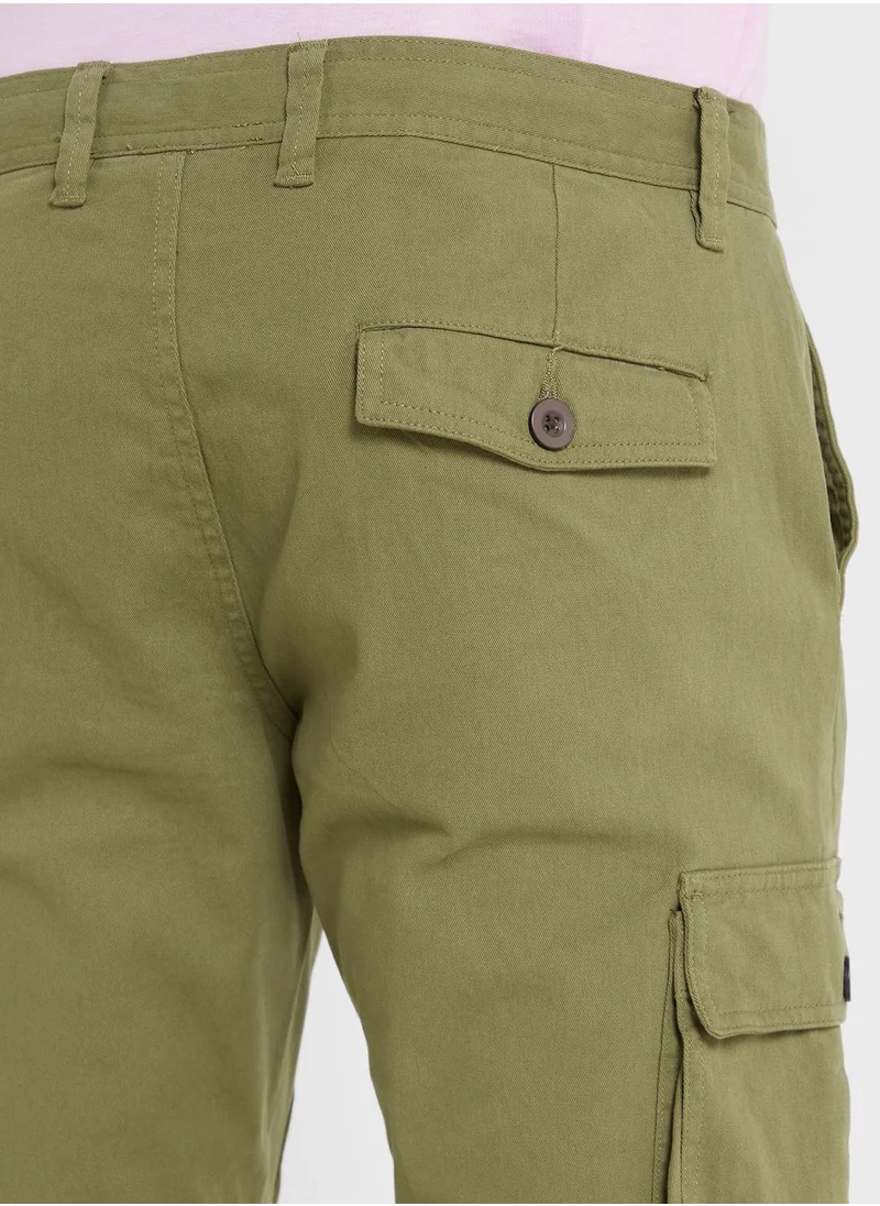 سفنتي فايف Men Comfort Slim Fit Cargos Joggers