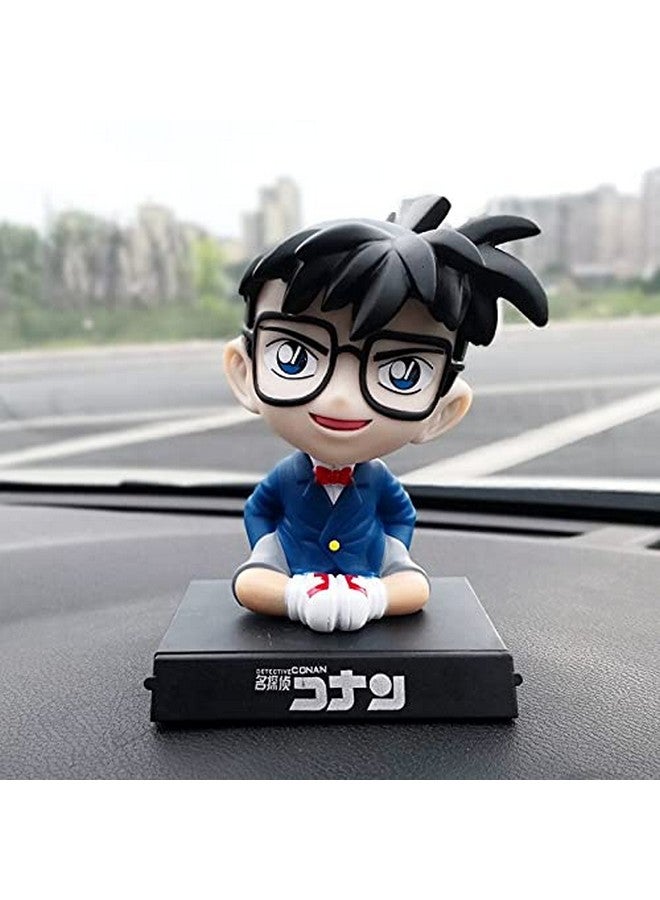 Trunkin Trunkin Case Closed Detective Conan Blue Bobblehead Action Figure Bobble Head  - Image 1