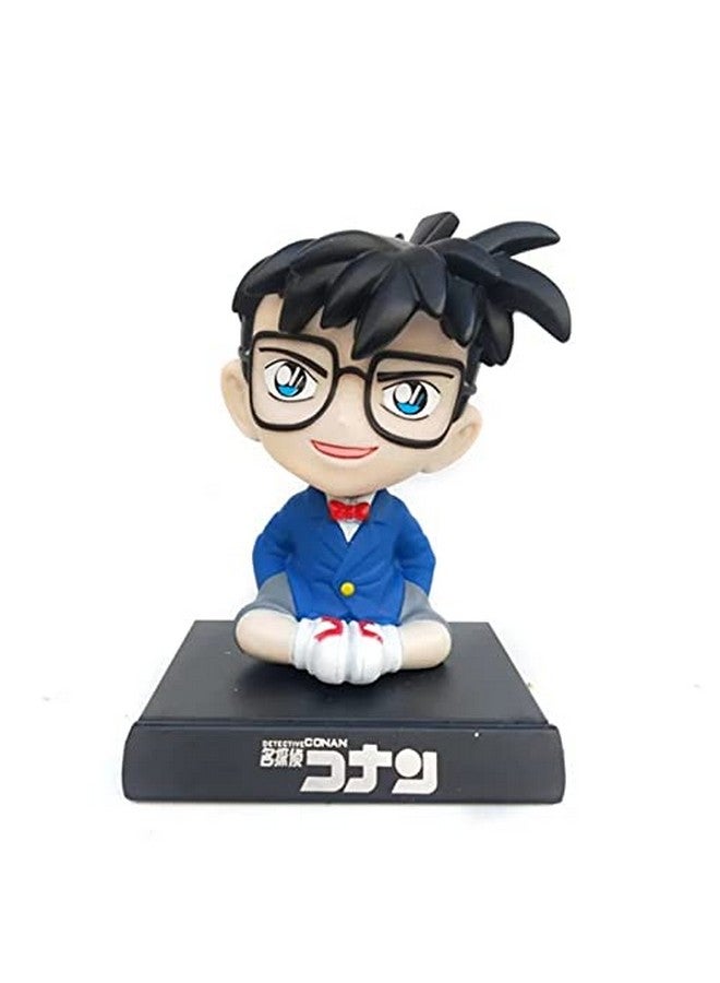 Trunkin Trunkin Case Closed Detective Conan Blue Bobblehead Action Figure Bobble Head  - Image 5