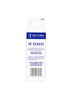 Truform Rollon Body Adhesive, Prevents Stocking Rolling Or Falling Down, 2 Fl. Ounce ., Made In Usa  - Image 5
