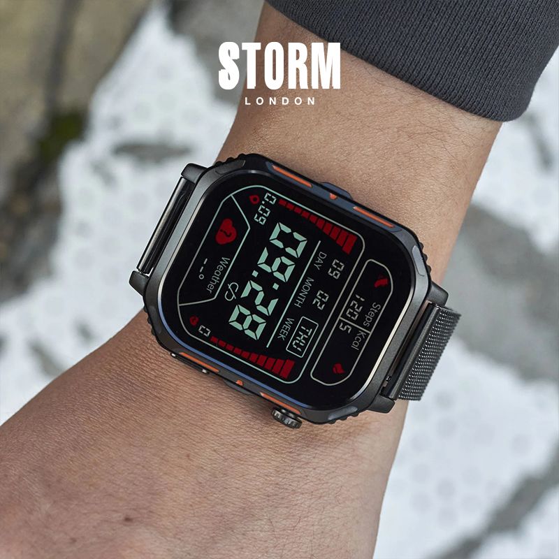 STORM British Storm, UK‑imported S‑MAX smartwatch—European and American‑style wristwatch, multi‑function smartwatch. - Image 3