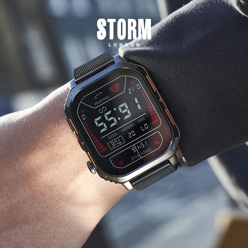 STORM British Storm, UK‑imported S‑MAX smartwatch—European and American‑style wristwatch, multi‑function smartwatch. - Image 4