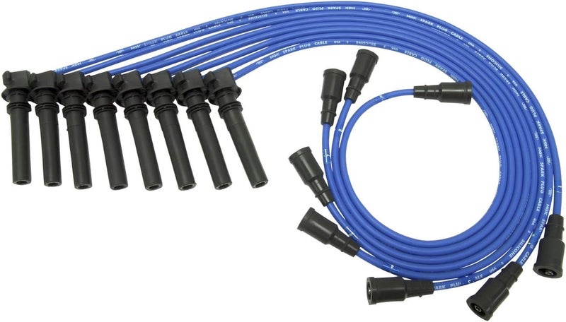 NTK NGK RC-CRX056 Spark Plug Wire Set - 8 Wires with High-Temperature Silicone Jacket - Image 1