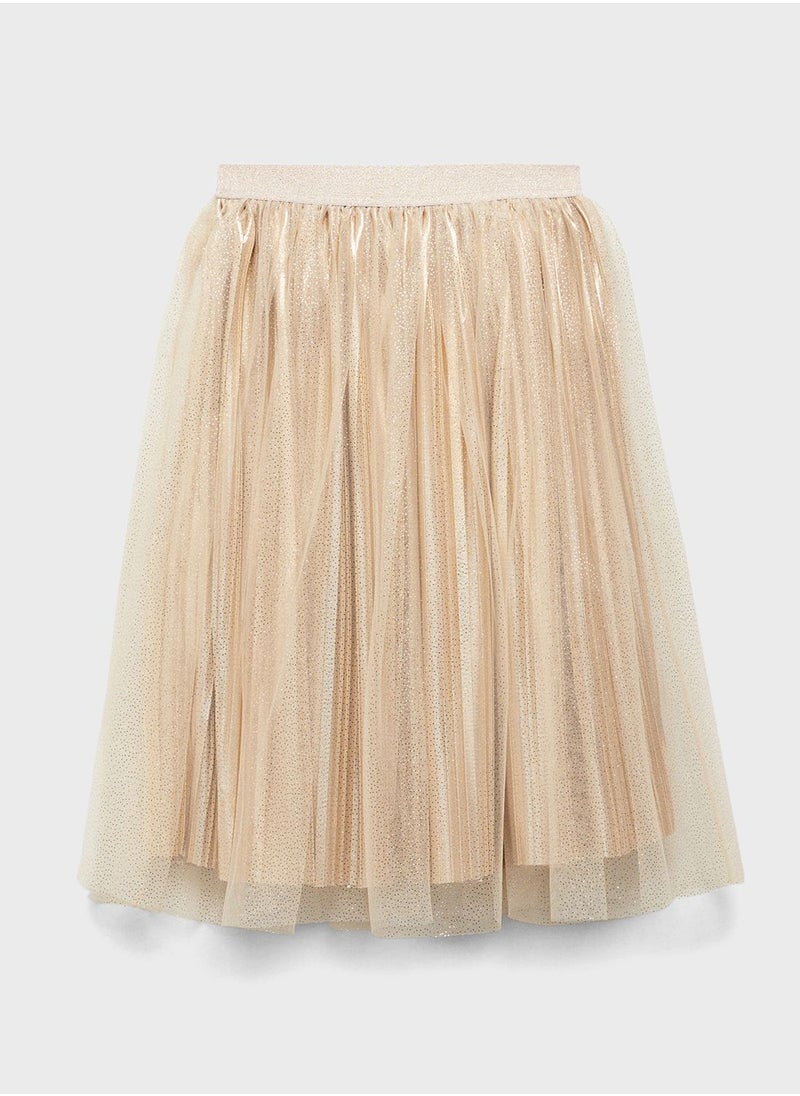 MANGO - Kids Pleated Skirt - Image 1