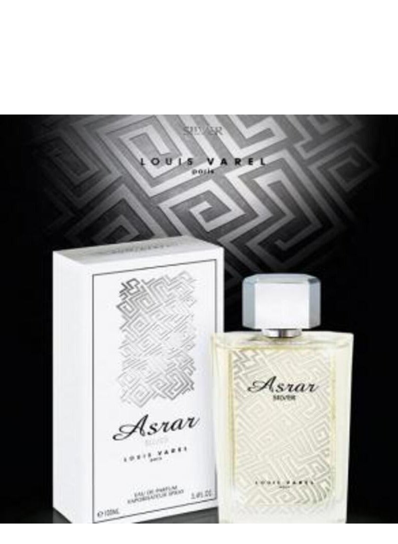 LOUIS VAREL ASRAR SILVER EDP 100ML - Image 2