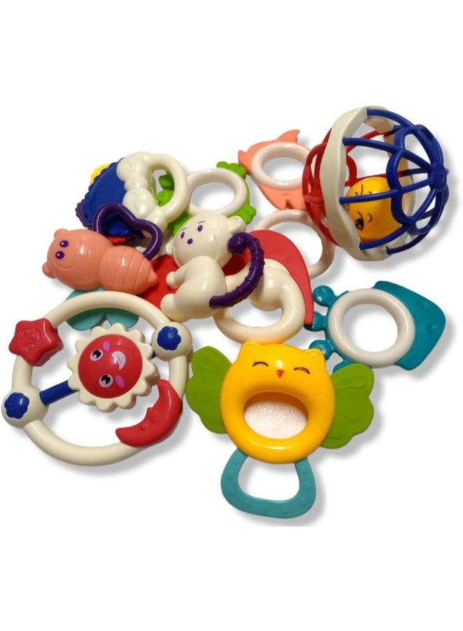 TOY GARDEN Baby Rattles Set – Soft, Safe & Colorful Infant Toys for Newborn Sensory Development and Teething Relief - Image 4