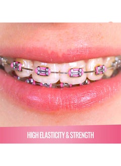 HaLunhi Orthodontic Ligating Tapes and Tools, Ligas Para Bracket Ortodoncia, Ligating Gun Tool and Multicolor Ligating O-Ring Rubber Band Set  - Image 5