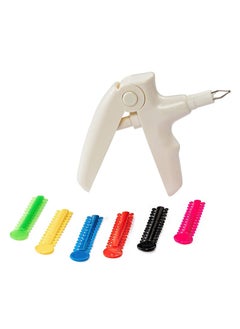 HaLunhi Orthodontic Ligating Tapes and Tools, Ligas Para Bracket Ortodoncia, Ligating Gun Tool and Multicolor Ligating O-Ring Rubber Band Set  - Image 3