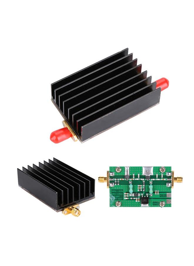 Thoraya - 1MHz-1000MHZ Power Amplifier 35DB 3W HF VHF UHF FM Transmitter Broadband RF Power Amplifier - Image 1