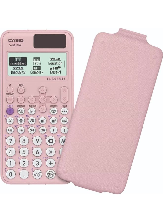 CASIO SCIENTIFIC CALCULATOR PINK - FX-991CW-PK Multicolour - Image 2