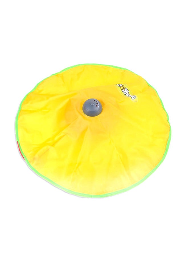 NIBEMINENT Electric Interactive Cat Teaser Toy Yellow/Green 20.5x9cm 