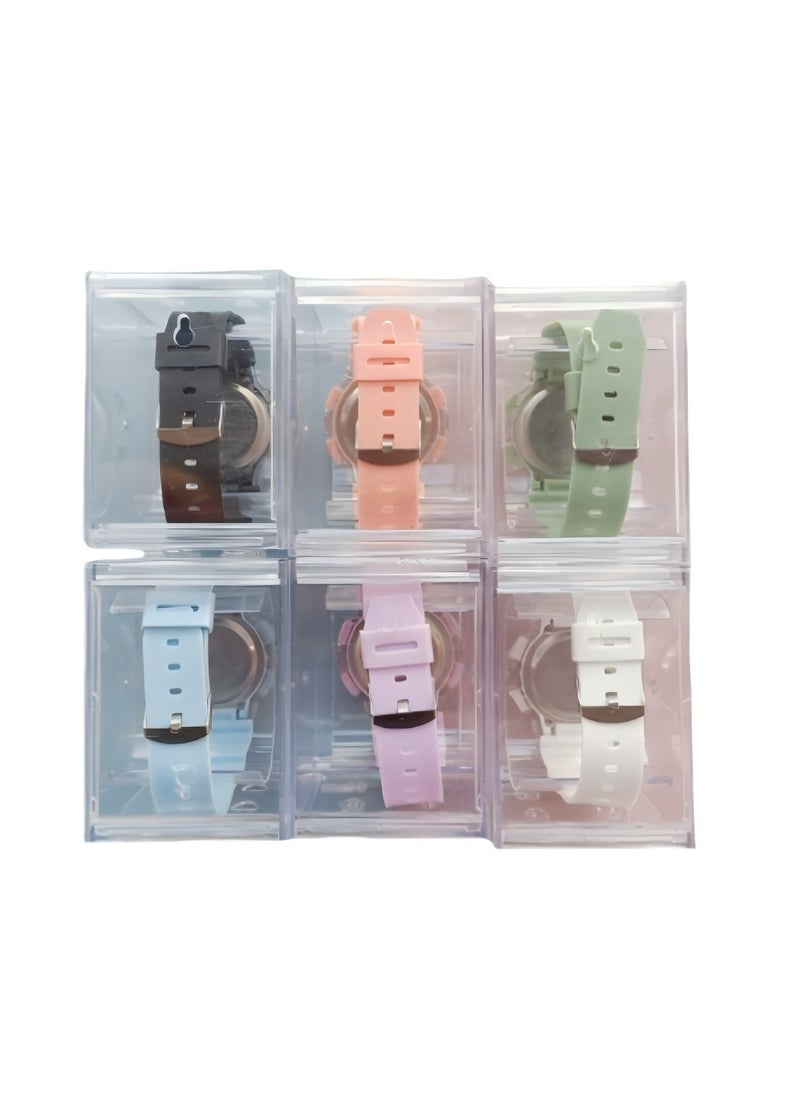 PRO Electronic watch sports luminous alarm clock high value multifunctional student watch - white  - Image 2