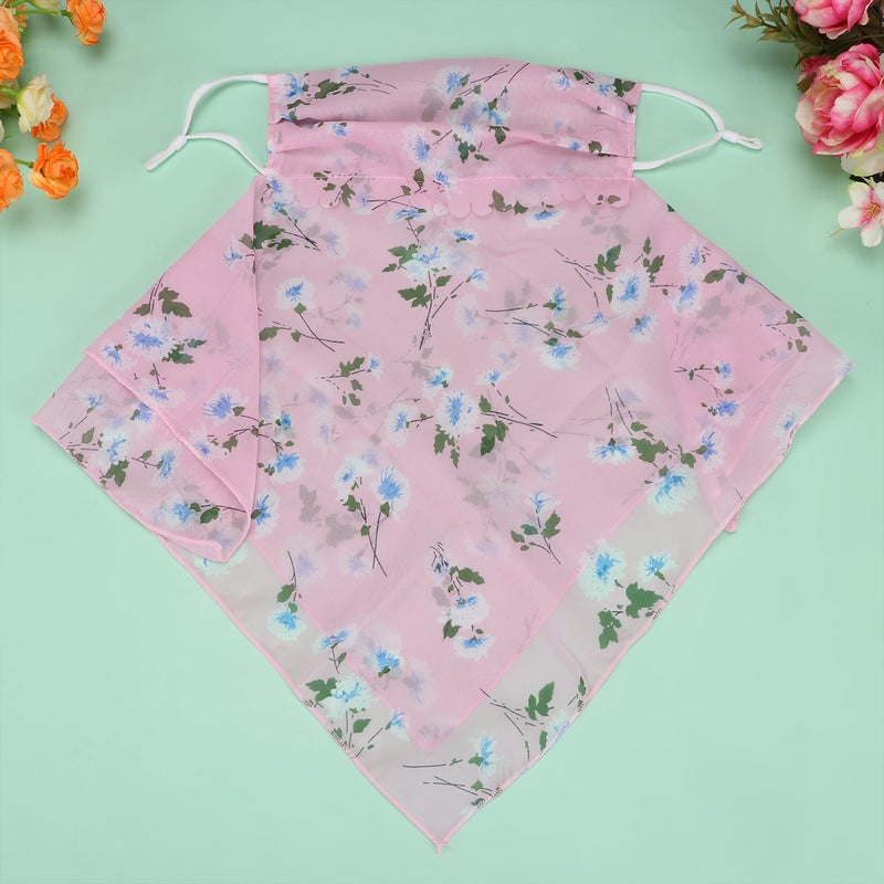 Fashion Neck Breathable Sun Block Simple Women Scarf Handy Veil Scarf for Outdoor - Image 5