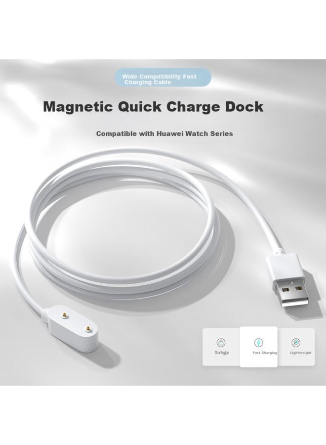 Wei Qiantu Charger Cable For Huawei Watch Fit3/fit2/fit1 Flash Charging Data Cable Usb Wireless Fast Charging Dock - Image 2