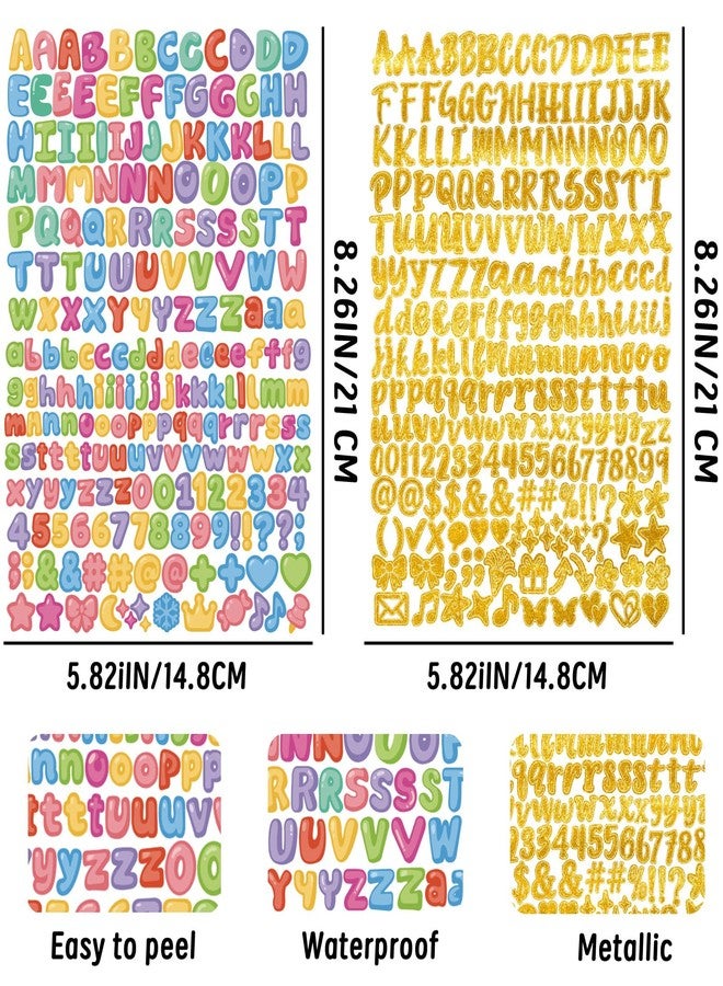 Metuu 2100+ PCS Magazine Letter Stickers, 12 Sheets Small Vintage Ransom Alphabet Sticker for Scrapbook, Journaling, Laptop, Water Bottle, DIY Crafts, Junk Journal, Gifts - Image 2
