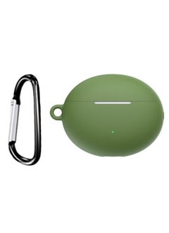 YOMNA Protective Case for Huawei Freebuds 5i Silicone Cover Shockproof Earphone Case Soft Thin Anti Slip Earbud (Offical Green)  - Image 2