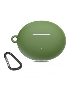 YOMNA Protective Case for Huawei Freebuds 5i Silicone Cover Shockproof Earphone Case Soft Thin Anti Slip Earbud (Offical Green)  - Image 1