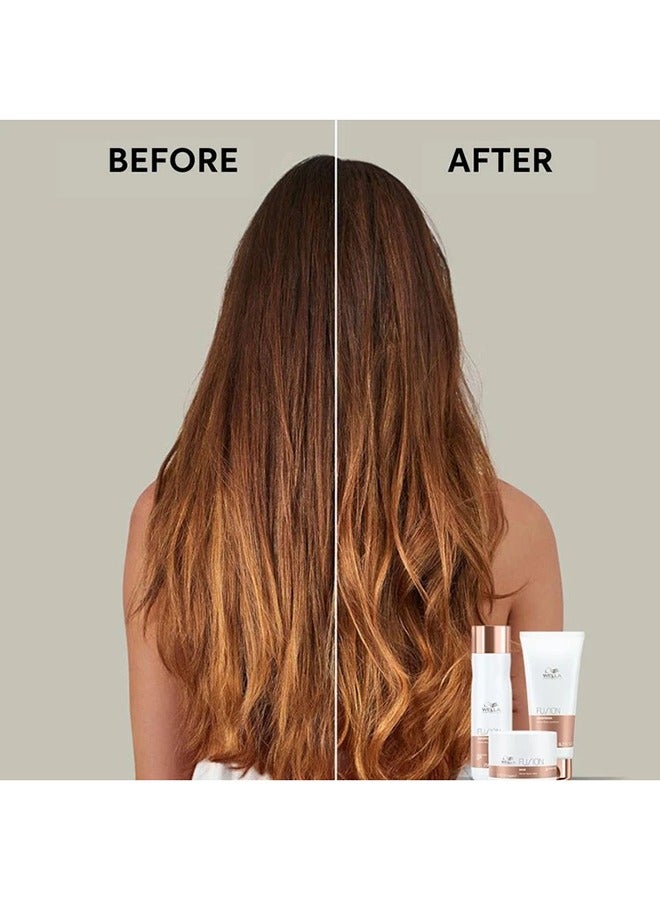 Wella Professionals Fusion Intense Repair Shampoo - Gently Cleanses And Increases Resilience Against Breakage With Silk Amino Acids (250 Ml) - Image 5