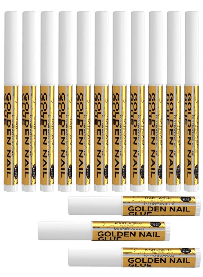 Karlash 14 pcs Nail Tip Glue - Adhesive Super Bond for Acrylic Nails Tips - 0.07 oz for Each Glue - Image 1