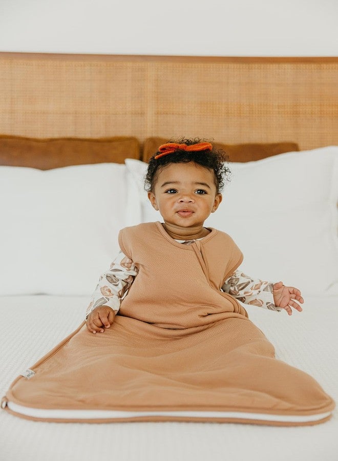 Copper Pearl Sleep Sack: Warm and Cozy Baby Bag in a Variety of Trendy Designs, Safe Alternative to Blankets, Sleeveless Baby Sleep Sack Swaddle Sizes Newborn to 24 Months - Pecan - Image 2